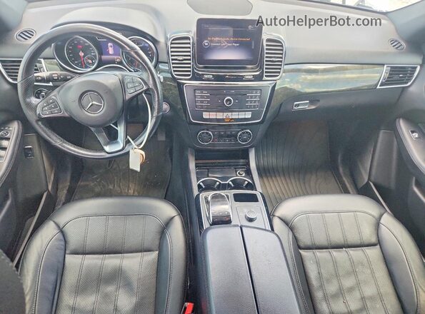 4JGDA5JB4JB080755 2018 MERCEDES-BENZ GLE White Вид панелі приладів