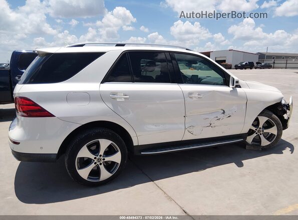 4JGDA5JB4JB146303 2018 MERCEDES-BENZ GLE 350 White 