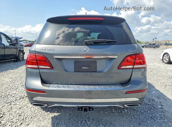 4JGDA5JB4JB171668 2018 MERCEDES-BENZ GLE Gray Вид ззаду