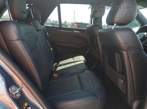 4JGDA5JB4JB171668 2018 MERCEDES-BENZ GLE Gray Вид задньої частини салону
