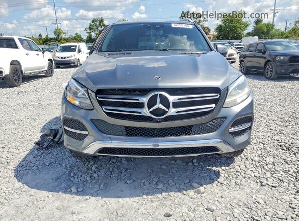 4JGDA5JB4JB171668 2018 MERCEDES-BENZ GLE Gray Вид спереду