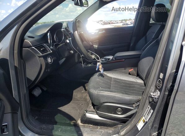 4JGDA5JB4JB171668 2018 MERCEDES-BENZ GLE Gray Вид салону спереду