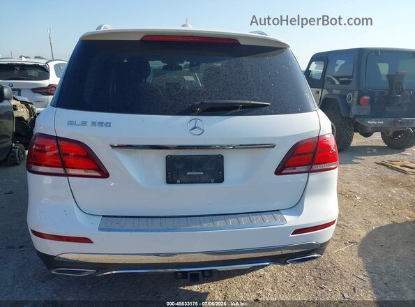4JGDA5JB4JB185974 2018 MERCEDES-BENZ GLE 350 White 