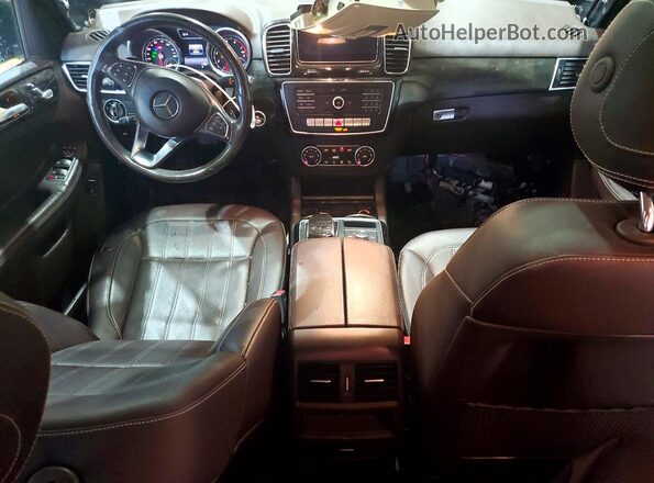 4JGDA5JB5GA696592 2016 MERCEDES-BENZ GLE Gray Առջևի վահանակի տեսք