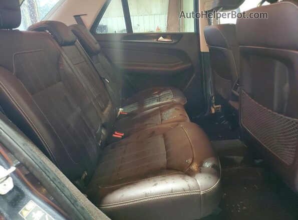 4JGDA5JB5GA696592 2016 MERCEDES-BENZ GLE Gray Հետևի նստատեղերի տեսք