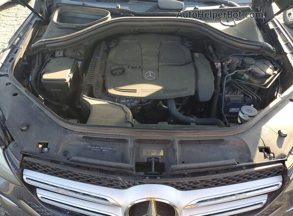 4JGDA5JB5GA754068 2016 MERCEDES-BENZ GLE Charcoal Engine compartment view
