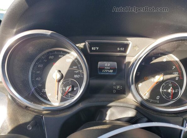 4JGDA5JB5GA754068 2016 MERCEDES-BENZ GLE Charcoal Instrument cluster view
