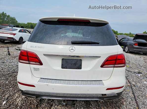 4JGDA5JB5HA884028 2017 MERCEDES-BENZ GLE White Հետևի տեսք