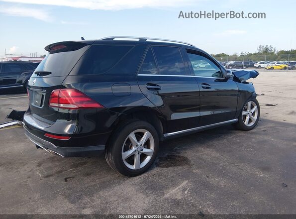4JGDA5JB5HA902916 2017 MERCEDES-BENZ GLE 350 Черный Задняя правая четверть