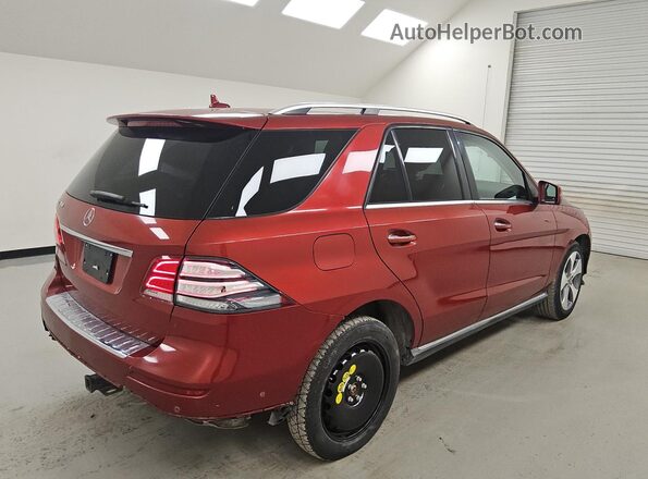 4JGDA5JB5HA957527 2017 MERCEDES-BENZ GLE Red 