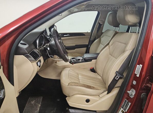 4JGDA5JB5HA957527 2017 MERCEDES-BENZ GLE Red 