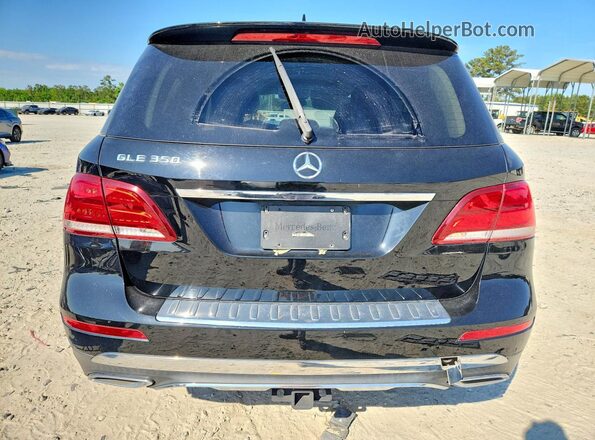 4JGDA5JB5JB021133 2018 MERCEDES-BENZ GLE Черный Вид сзади