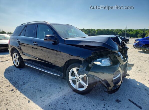 4JGDA5JB5JB021133 2018 MERCEDES-BENZ GLE Черный Передняя правая четверть