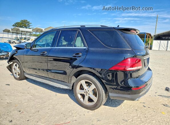 4JGDA5JB5JB021133 2018 MERCEDES-BENZ GLE Черный Задняя левая четверть