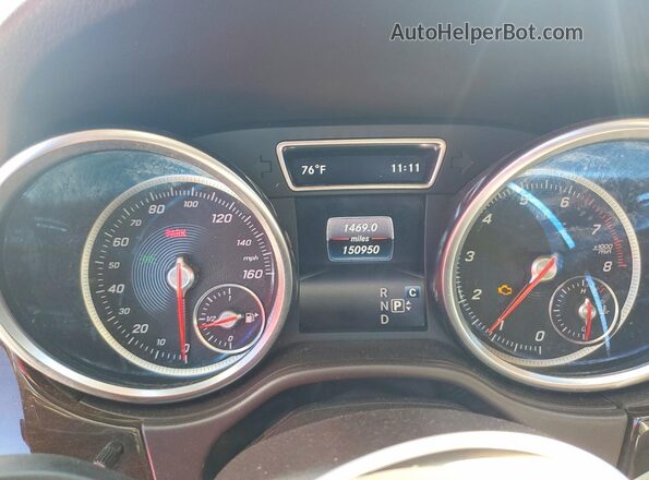 4JGDA5JB5JB021133 2018 MERCEDES-BENZ GLE Черный Вид щитка приборов