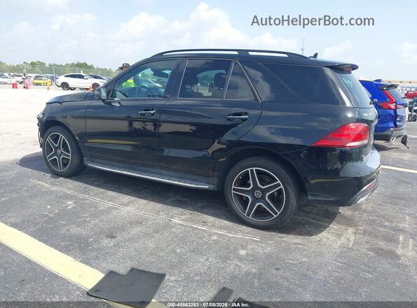4JGDA5JB5JB105923 2018 MERCEDES-BENZ GLE 350 Black Задня ліва чверть