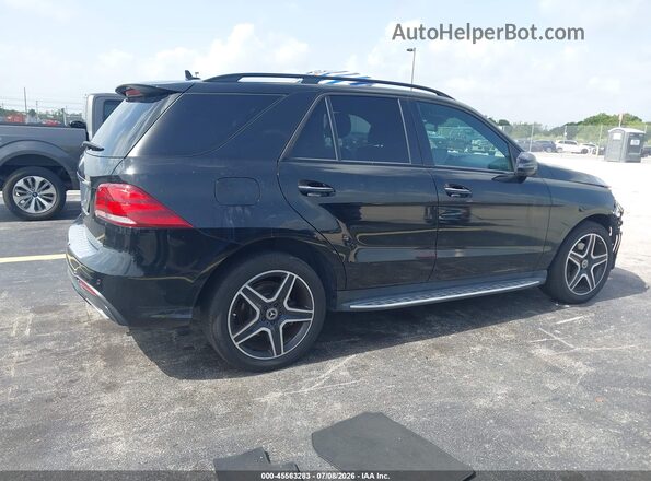 4JGDA5JB5JB105923 2018 MERCEDES-BENZ GLE 350 Black Задня права чверть
