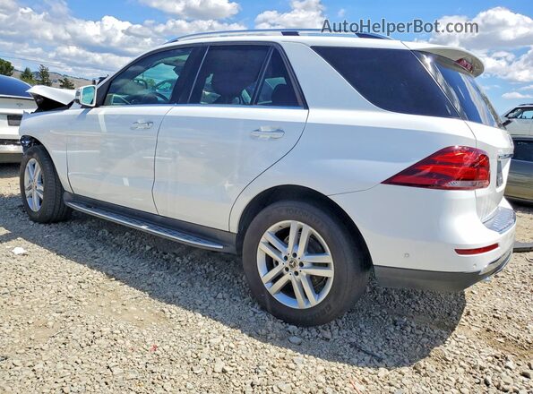 4JGDA5JB5JB116355 2018 MERCEDES-BENZ GLE Белый Задняя левая четверть