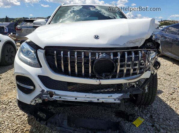 4JGDA5JB5JB116355 2018 MERCEDES-BENZ GLE Белый Вид спереди