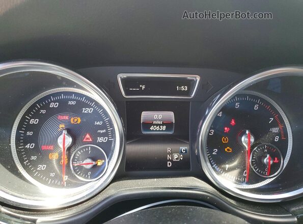 4JGDA5JB5JB116355 2018 MERCEDES-BENZ GLE Белый Вид щитка приборов
