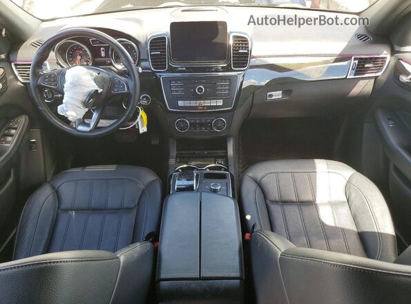 4JGDA5JB5JB116355 2018 MERCEDES-BENZ GLE Белый Вид панели приборов