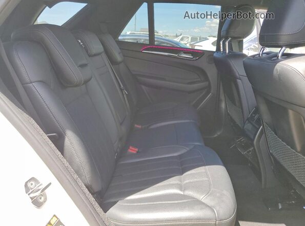 4JGDA5JB5JB116355 2018 MERCEDES-BENZ GLE Белый Вид задней части салона