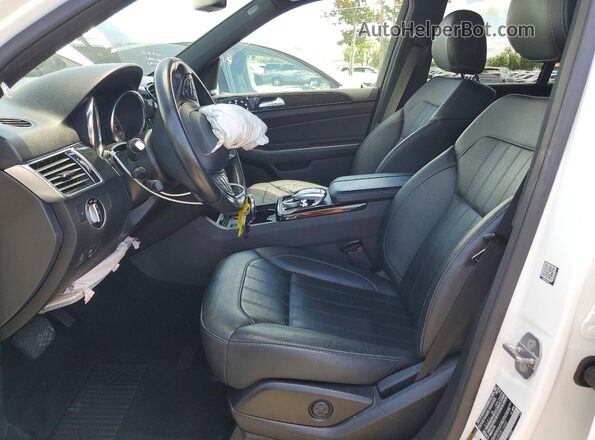 4JGDA5JB5JB116355 2018 MERCEDES-BENZ GLE Белый Вид салона спереди