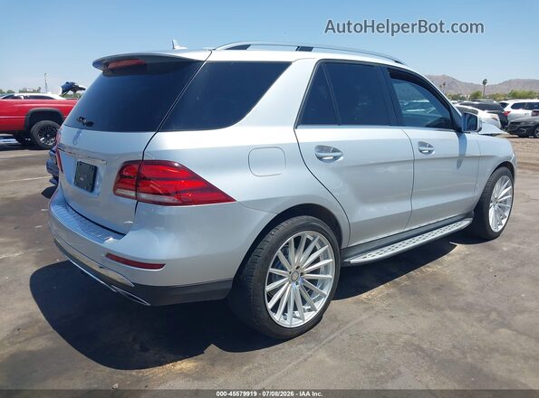 4JGDA5JB6GA749316 2016 MERCEDES-BENZ GLE 350 Silver Задня права чверть