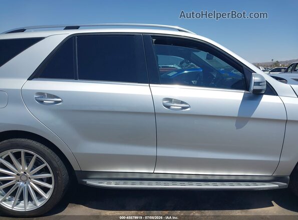 4JGDA5JB6GA749316 2016 MERCEDES-BENZ GLE 350 Silver Вид задньої частини салону