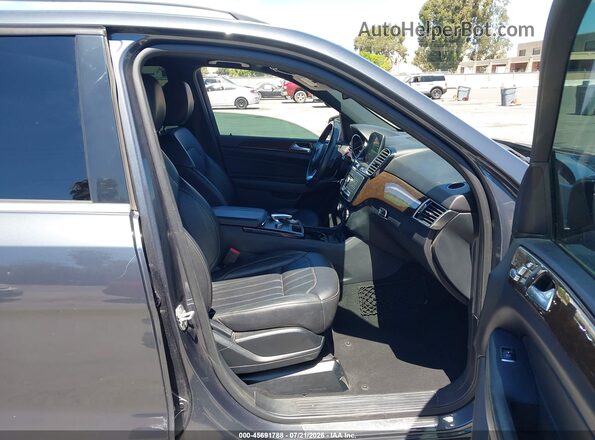 4JGDA5JB6GA779559 2016 MERCEDES-BENZ GLE 350 Gray Вид салону спереду