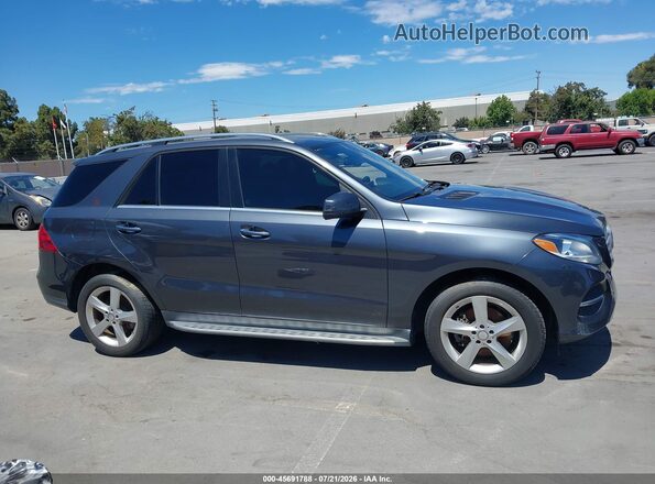 4JGDA5JB6GA779559 2016 MERCEDES-BENZ GLE 350 Gray Вид задньої частини салону