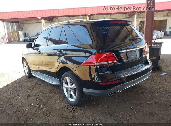 4JGDA5JB6GA791923 2016 MERCEDES-BENZ GLE 350 Черный Задняя левая четверть