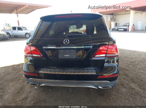 4JGDA5JB6GA791923 2016 MERCEDES-BENZ GLE 350 Черный 