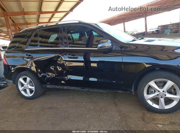 4JGDA5JB6GA791923 2016 MERCEDES-BENZ GLE 350 Черный Вид задней части салона