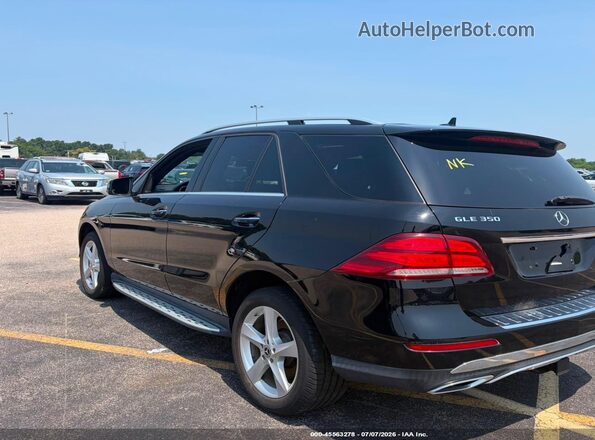 4JGDA5JB6JB065089 2018 MERCEDES-BENZ GLE Black Հետևի ձախ
