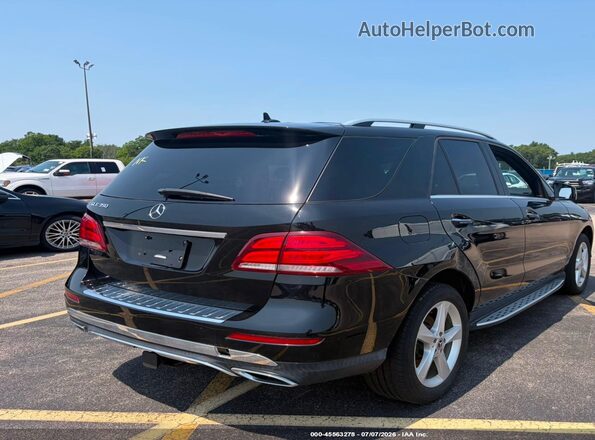 4JGDA5JB6JB065089 2018 MERCEDES-BENZ GLE Black Հետևի աջ