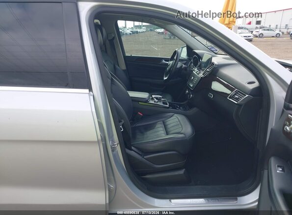 4JGDA5JB6JB171736 2018 MERCEDES-BENZ GLE 350 Silver Widok wnętrza z przodu