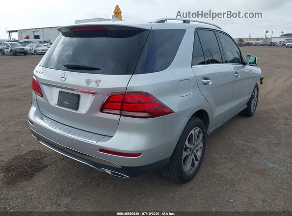 4JGDA5JB6JB171736 2018 MERCEDES-BENZ GLE 350 Silver Tył prawy