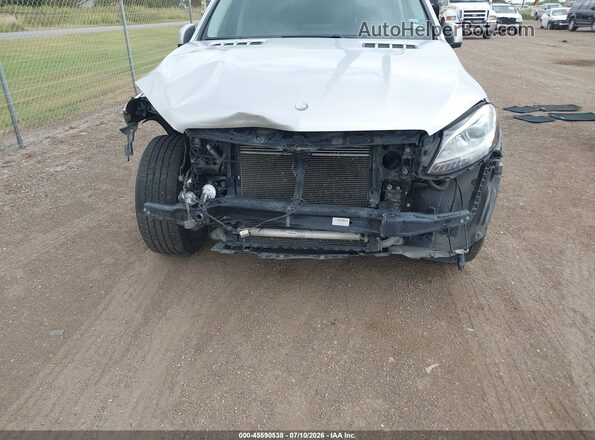4JGDA5JB6JB171736 2018 MERCEDES-BENZ GLE 350 Silver Widok z przodu