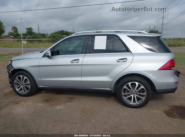 4JGDA5JB6JB171736 2018 MERCEDES-BENZ GLE 350 Silver 