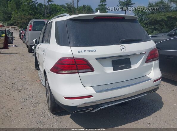 4JGDA5JB7GA642405 2016 MERCEDES-BENZ GLE 350 White Tył lewy