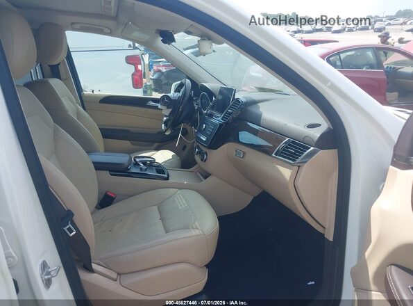 4JGDA5JB7GA642405 2016 MERCEDES-BENZ GLE 350 White Widok wnętrza z przodu