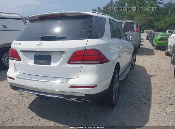 4JGDA5JB7GA642405 2016 MERCEDES-BENZ GLE 350 White Tył prawy
