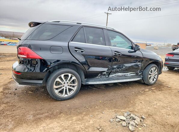 4JGDA5JB7GA643716 2016 MERCEDES-BENZ GLE Черный Задняя правая четверть