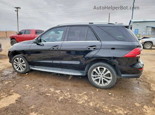 4JGDA5JB7GA643716 2016 MERCEDES-BENZ GLE Черный Задняя левая четверть