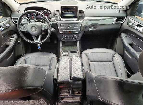 4JGDA5JB7GA643716 2016 MERCEDES-BENZ GLE Черный Вид панели приборов