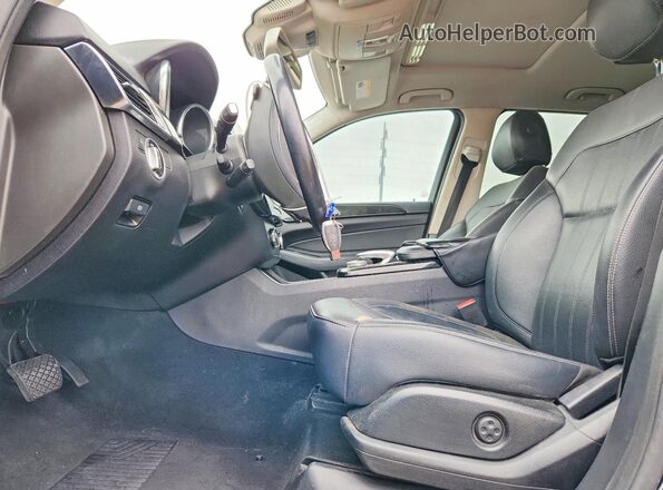 4JGDA5JB7GA643716 2016 MERCEDES-BENZ GLE Черный Вид салона спереди