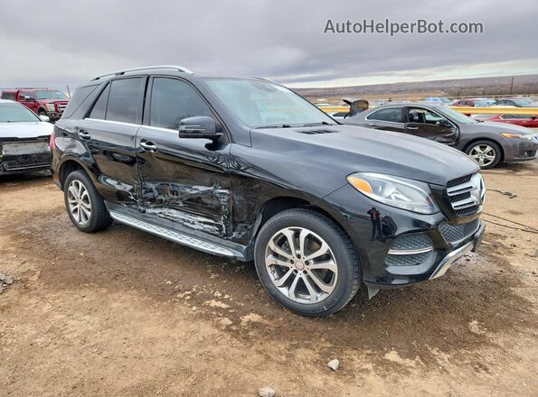 4JGDA5JB7GA643716 2016 MERCEDES-BENZ GLE Черный Передняя правая четверть