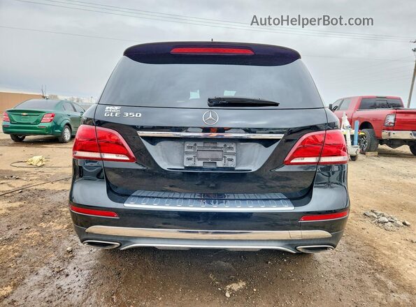 4JGDA5JB7GA643716 2016 MERCEDES-BENZ GLE Черный Вид сзади