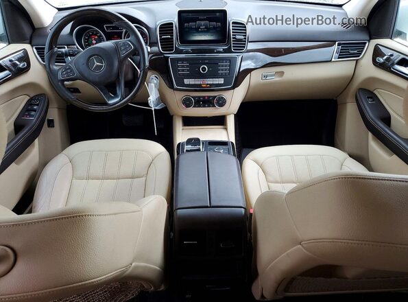 4JGDA5JB7GA690454 2016 MERCEDES-BENZ GLE White წინა პანელის ხედი